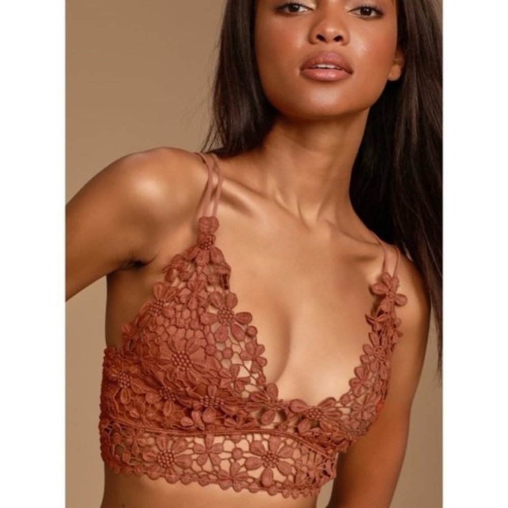 Intimately Free People Crochet Miss Dazie Bralette X-Small
